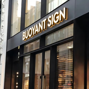Custom Metal Sign Backlit 3D Led Letters Illuminated Business Signage Outdoor Indoor Wall Logo Sign for Shop - Product Image 3