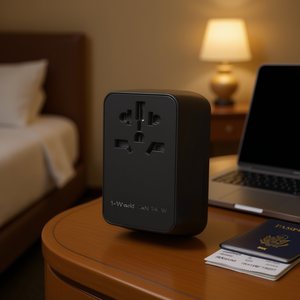 Adaptador de Viaje MOMAX UA16 con Carga Rápida, 1 Puerto PD140W GaN, para Viajes Internacionales - Product Image 3
