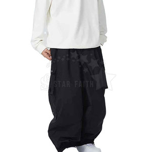 Pantalones de Esquí Casuales Ligeros con Forro Cálido, Diseño Transpirable y Resistente al Viento, Protección Contra el Frío, Equipo para la Nieve, Uso Diario, Cierre de Botones - Product Image 2