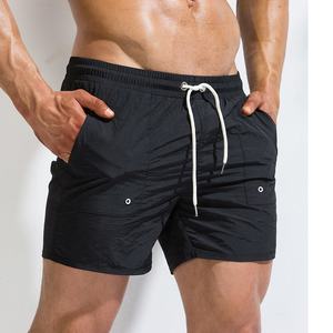 กางเกงกีฬาขาสั้นผู้ชายขาสั้นผ้าสแปนเด็กซ์/ โพลีเอสเตอร์แห้งเร็วกันน้ำระบายอากาศได้ดีเล่นเซิร์ฟชายหาดว่ายน้ำ - Product Image 6