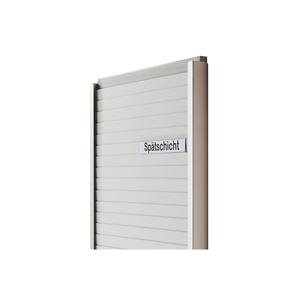 Cardplan - Sistema di inserimento portatarghe, da montare, 210 x 20mm (L x A), 10 pz. / Confezione.- KE210-20 - Product Image 1