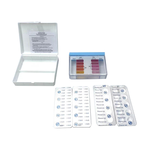 Comprimés de test de la qualité de l'eau pour piscine et spa à eau chaude, kit de test de pH <span class=keywords><strong>DPD1</strong></span>, rouge phénolique - Product Image 4