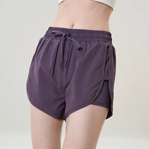 Sports <b>Shorts</b> <b>Women</b> Summer Quick-drying Running <b>Basketball</b> Fitness Pants Anti-exposure Three-point Pants High-waist Yoga Pants - Product Image 1