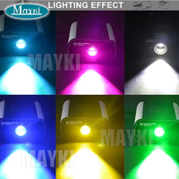 Contrôle de la lumière DMX RVB Changement de couleur Lumières à fibre optique à LED scintillantes avec illuminateur à fibre optique 150w pour plafond en étoile à fibre optique