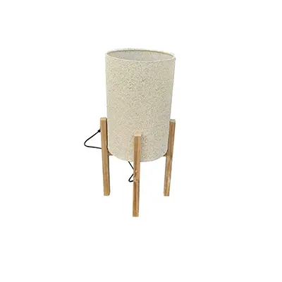 Lâmpada de mesa de areia, melhor qualidade feita de 100% madeira de pato reciclada sólida para móveis domésticos, sala de estar e atacado