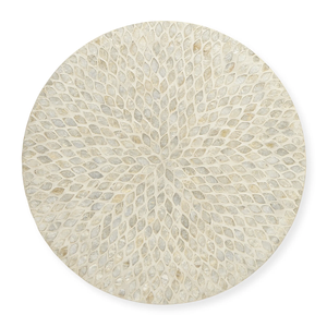 Napperon en nacre fabriqué à la main de haute qualité Design organique unique Nouvelle arrivée du Vietnam pour une utilisation sur la table - Product Image 3