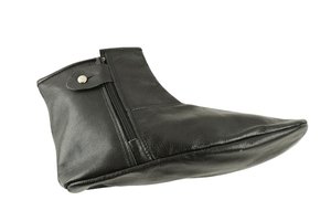 Premium Azad cuero alto tobillo cremallera calcetines elegante y cómodo calzado para hombres y mujeres MEJORES PRECIOS DE LA India - Product Image 4