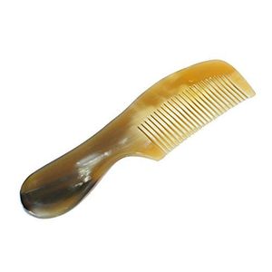 Peigne en corne de buffle indien, écologique, en poils d'animaux, naturel, fait à la main, de qualité supérieure - Product Image 1