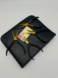 Dernière pince à cheveux en acier inoxydable 2 trous outils d'extension de cheveux multifonctionnels pour l'épilation Micro anneau boucle - Product Image 4