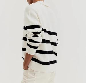 Men's Casual Pullover Jacquard Hoodie Solid Color Men's Plaid <b>Quilted</b> Cotton <b>Sweatshirt</b> with Hooded - Product Image 5