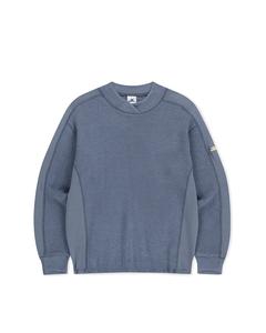 Custom High Quality 100% Cotton Crew Neck Sweatshirt Oversized Heavyweight 3D Printed Embroidered Ribbed Hem Plain Fleece Style - Product Image 3