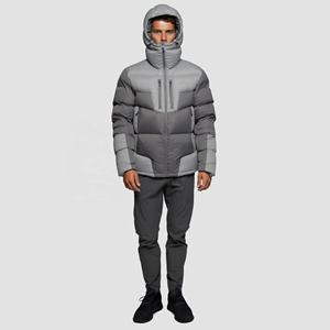 Vente en gros de qualité supérieure Vestes d'hiver personnalisées en duvet de canard léger et chaud pour l'extérieur Vestes d'hiver en duvet gonflé pour hommes Manteaux en duvet - Product Image 2