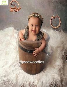 อุปกรณ์ประกอบฉากถ่ายรูปเด็กทารกแรกเกิดออตโตมันทำด้วยมือเป็นมิตรกับสิ่งแวดล้อม - Product Image 5