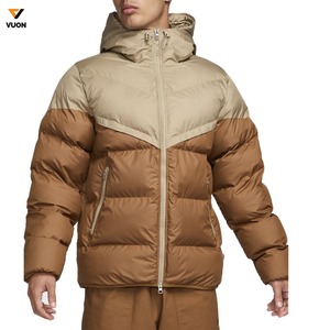 Chaqueta acolchada Lisa para hombre de alta calidad 2025, chaqueta de invierno informal para exteriores para hombre, chaqueta acolchada aislada con relleno - Product Image 5