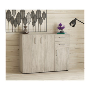 Kit Mobile 3 Ante+2 Cassetti 103x35x92h cm Bianco Venere K083 - Product Image 1