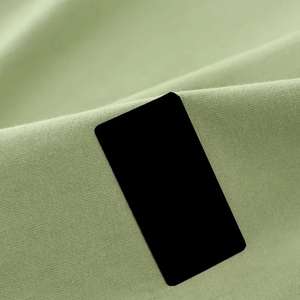 Camiseta de color sólido a la moda para mujer con decoración de botones Ajuste regular para salidas de verano Nuevo aspecto estampado - Product Image 6