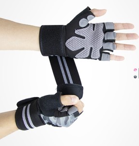 ถุงมือหนังนีโอพรีนสำหรับยกน้ำหนักปรับแต่งโลโก้ได้ - Product Image 5