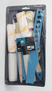 <b>Paint</b> set with tray, paintbrush, 2 brushes, <b>roller</b> and 3 refills 10cm (Mader 68409) - Product Image 2