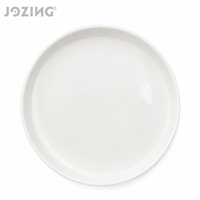 Ensemble d'assiettes divisées en céramique blanche JOZING, écologiques, plateau de service sectionnel, assiettes à déjeuner, compatibles lave-vaisselle, directement de l'usine