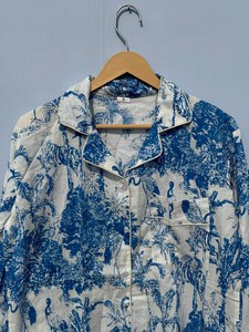 Conjunto de pijama de algodón indio, Conjunto de pijama de fiesta nocturna, conjunto de fondo de algodón hecho a mano, ropa de salón - Product Image 4