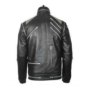Chaqueta de Motociclista de Cuero Genuino Personalizada de Alta Calidad, Estilo Casual, Desgastado, Clásico, Transpirable, Proveedor Confiable de Pakistán - Product Image 4