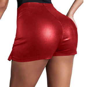 Vente en gros de jupes pour femmes, mini-jupes plissées, jupes en cuir taille haute pour femmes - Product Image 2