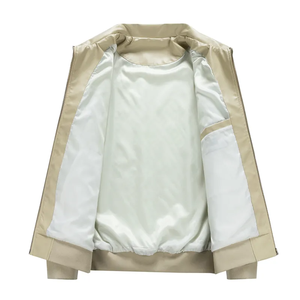 2024 veste en cuir personnalisable noire personnalisée coupe-vent et chaude grande taille vestes pour hommes veste en cuir hommes - Product Image 4