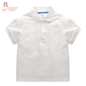Polos de punto de algodón 100% de la mejor calidad para niños, estilo informal con logotipo personalizable al mejor precio del mercado - Product Image 1