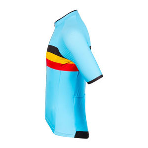 2025 ODM maillot de cyclisme pour hommes imprimé personnalisé meilleure vente 100% polyester matériau respirant à séchage rapide chemises conçues - Product Image 2