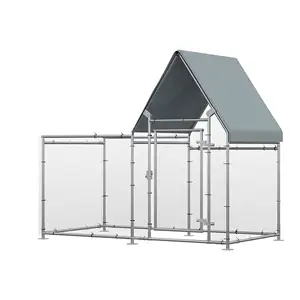 Grote Metalen Kippenhok Run Walk-In Pluimvee Kooi Waterdichte Cover Voor Outdoor Yard Farm Gebruik CGT30 Des Champs coops Op Verkoop