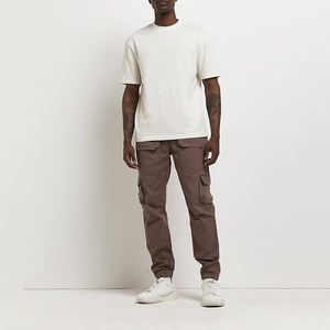 Nouveau design élégant pantalons pour hommes, pantalons cargo lavés respirants meilleure fabrication conception douce nouveauté pantalons cargo pour hommes - Product Image 6