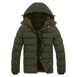 Manteaux épais d'hiver pour hommes Veste bouffante lourde à bas prix Veste à bulles - Product Image 1