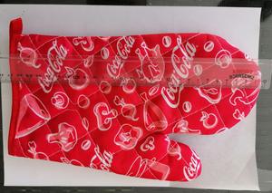 Ensemble de mitaines de four matelassées personnalisables Porte-casseroles de cuisine en coton antidérapant et résistant à la chaleur Style tablier long pour la cuisson des chefs de cuisine - Product Image 2