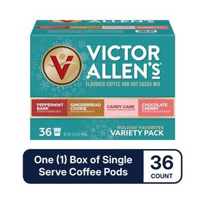 Victor Allen's Coffee Holiday Favorites Coffee & Hot Cocoa Mix Variety Pack, 36 Count - Product Image 6