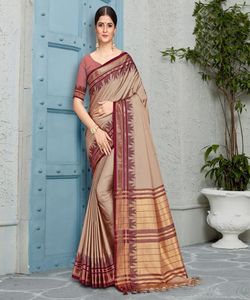 Bollywood Style Nouvelle Arrivée Dernier Designer Banarasi Coton Doux Soie Saree pour Femme Indienne par Vêtements Ethniques Robe Ethnique - Product Image 4