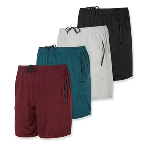 กางเกงขาสั้นออกกำลังกายบาสเก็ตบอลย้อนยุคแบบยูนิเซ็กซ์ ผ้าโพลีเอสเตอร์ 100% แห้งเร็ว ระบายอากาศได้ดี เอวยางยืดปานกลาง - Product Image 3