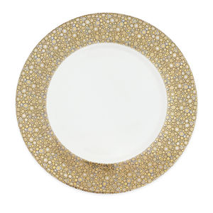 Assiettes de charge simples faites à la main de qualité supérieure vaisselle en plastique au design de luxe pour la maison hôtel restaurant décoration d'événement de mariage - Product Image 1