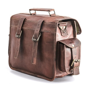 หนังจักรยานกระเป๋าคู่ถุงอานสำหรับรถจักรยานยนต์,ม้วนรถจักรยานยนต์ถุงของขวัญที่ไม่ซ้ำกันสำหรับคริสมาสต์ - Product Image 3