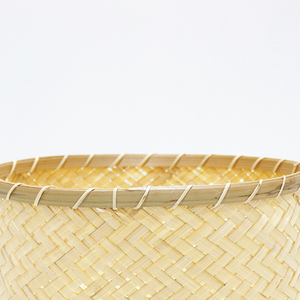 Artex Dong Thap Water Hyacinth Rectangular <b>Storage</b> <b>Basket</b> <b>Wood</b> Handle For Organizer - Product Image 5