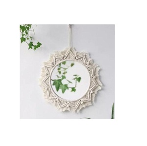 Miroir mural en macramé multicolore New Looks Finition naturelle Décoration de Noël Décoration intérieure Nouveautés - Product Image 6