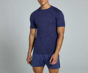 Camiseta Deportiva Personalizada al por Mayor para Hombre, de Alta Demanda, Transpirable, de Secado Rápido, para Gimnasio, Fitness, Ropa Deportiva - Product Image 4