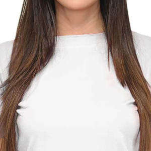 Camisetas de mujer hechas a medida de alta calidad, camisetas de gran tamaño, camiseta informal de algodón suelta con hombros caídos para mujer - Product Image 6