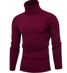 Pull à col roulé d'hiver pour hommes Chemise à manches longues Pull épais et chaud - Product Image 6