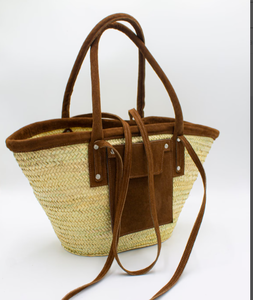 Panier de marché tendance, Sac marocain, Sac en paille marocain, Panier marocain, Sac panier français, Sac de marché des agriculteurs, Panier de courses - Product Image 1