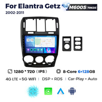 NaviFly Autoradio Android le plus récent avec CarPlay et GPS pour Hyundai GETZ 2002-2011, prend en charge la fenêtre flottante Android Auto