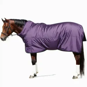 Mantas para Caballos de Alta Calidad, Transpirables, con Diseño Personalizado, a Bajo Precio, Mantas Impermeables para Invierno, 100% Poliéster - Product Image 5