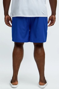 Pantalones cortos holgados informales de alta calidad para hombre de poliéster liso a la moda de calidad superior al por mayor - Product Image 2