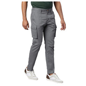 Pantalon léger tendance et décontracté pour homme Couleur élégante avec délavage foncé Créez votre idée de mode à un prix - Product Image 3