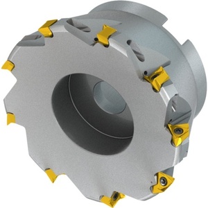 Fresa de rotación a la derecha ISO 125A09R-S90TN16-C D.40mm con diseño de hombro y diámetro de corte de 125mm - Product Image 1