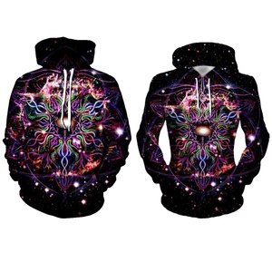 Sweat-shirts à sublimation pour hommes de qualité supérieure, 100% coton, légers pour l'automne, avec poche, personnalisables - Product Image 6